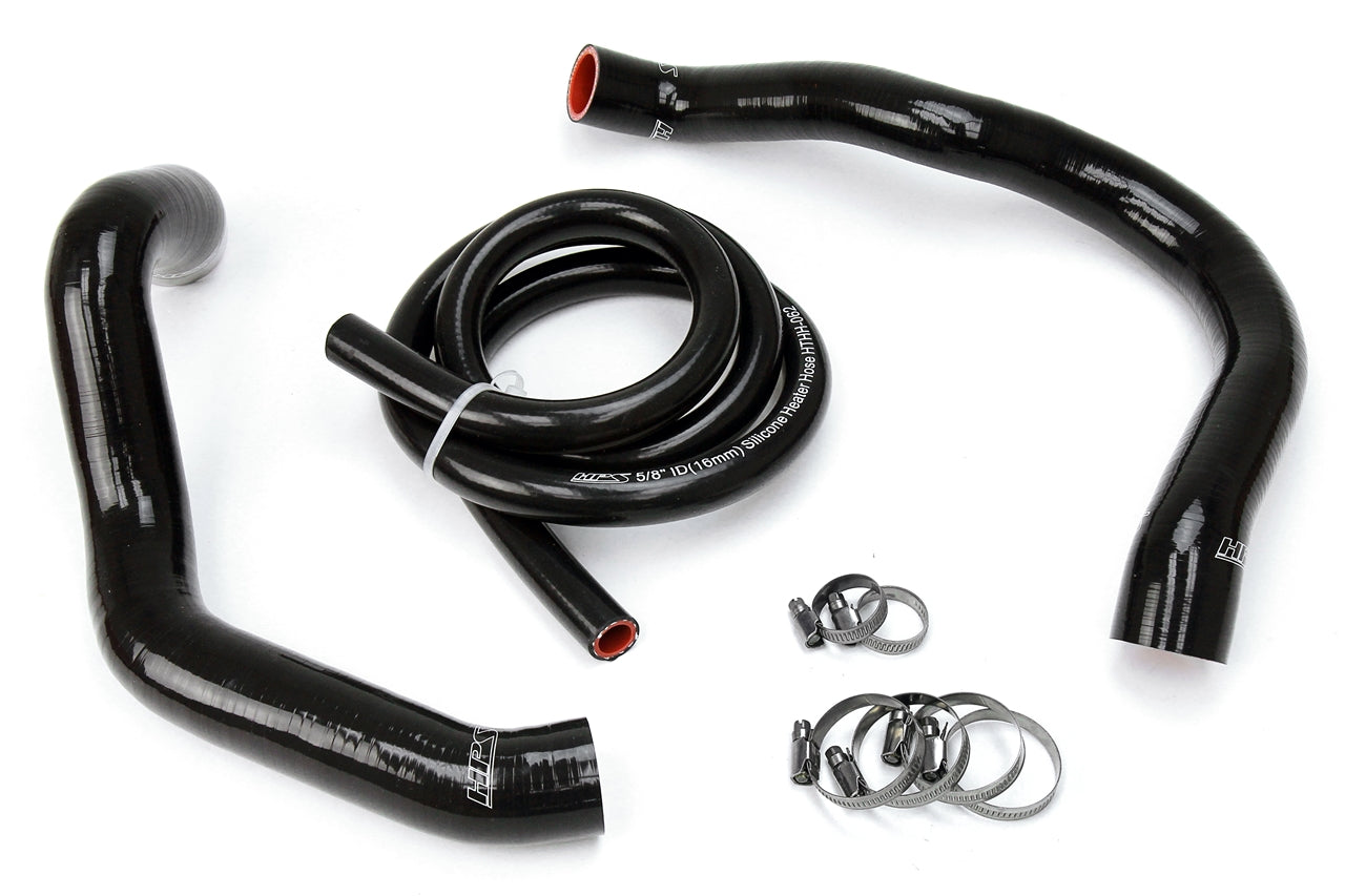 HPS シリコン ホース キット - ラジエーターおよびヒーター ホース 57-1338-BLK