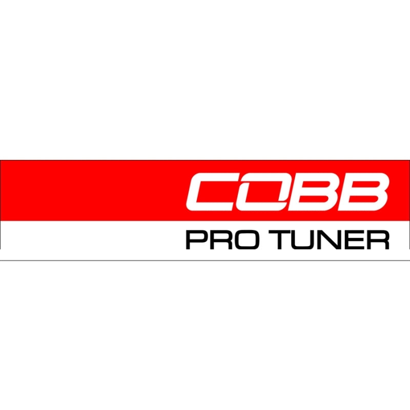 Cobb Tuning 8x2ft プロチューナー 壁掛けビニールバナー（ハトメ付き）