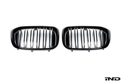 AutoTecknic G01 X3 / G02 X4 プレLCI デュアルスラット フロントグリルセット