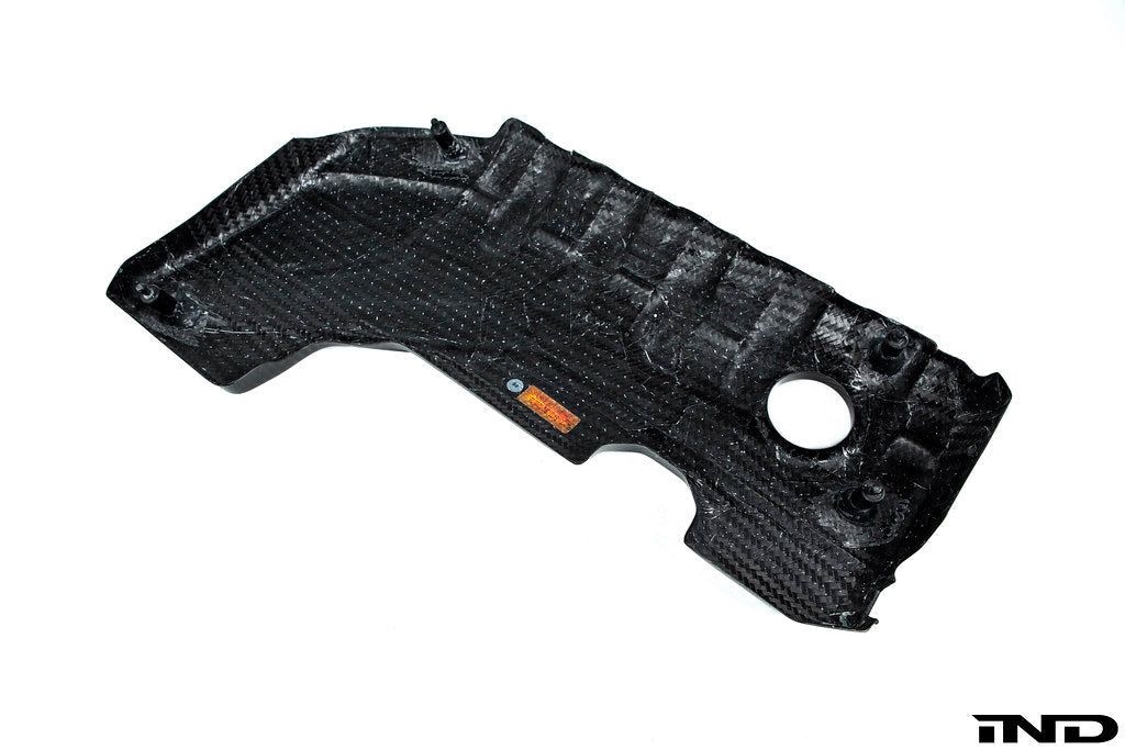 Eventuri Audi 8Y / 8V RS3 / 8S TTRS ブラックカーボン＆レッドケブラー エンジンカバー