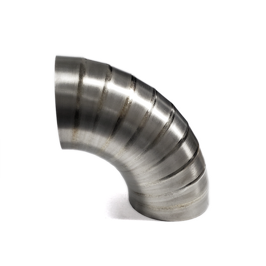 Ticon チタン パイカット 外径2.5インチ(約64mm) 90度 1.26D(タイトR) 肉厚1.2mm(0.047インチ) 10個入り