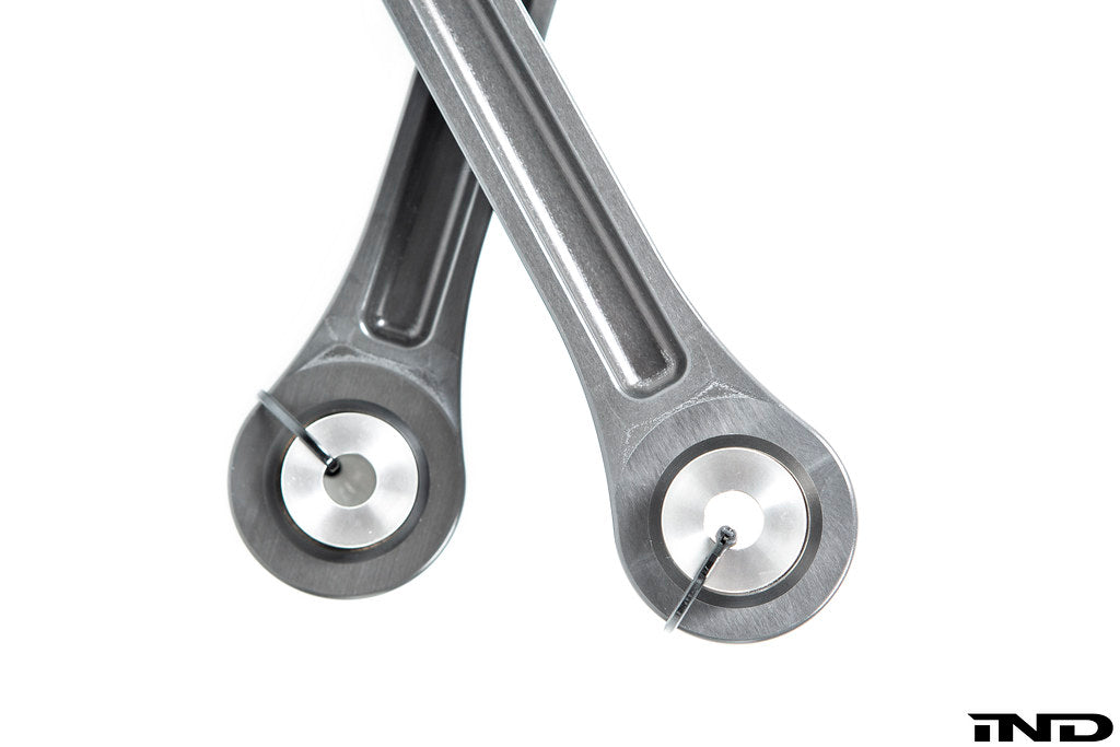 Close-up detail of stainless spherical bearing