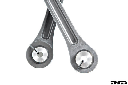 Close-up detail of stainless spherical bearing