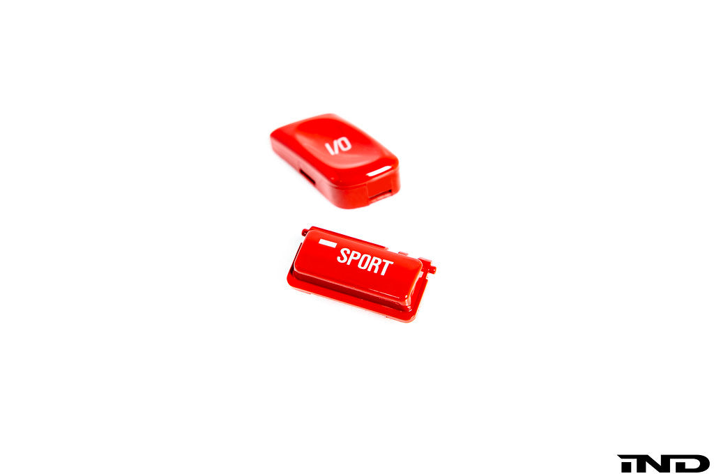 IND E46 M3 レッド スポーツモードボタン