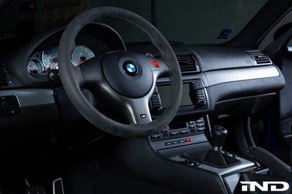 IND E46 M3 ZCP レッド M トラックモード ステアリングホイールボタン