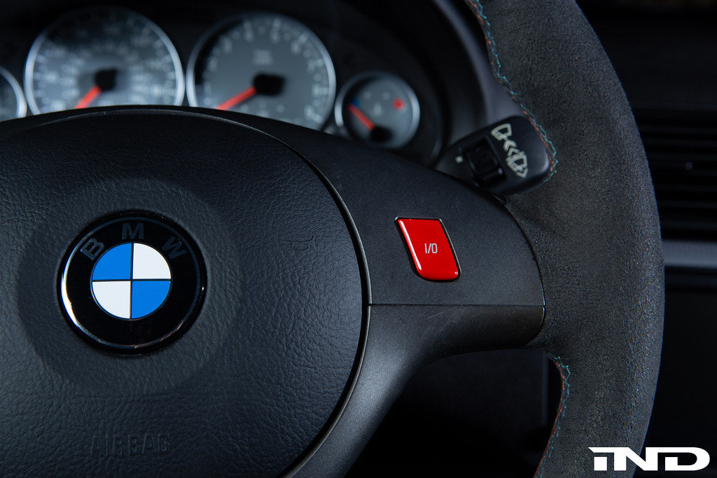 IND E46 M3 ZCP レッド M トラックモード ステアリングホイールボタン