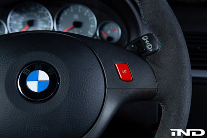 IND E46 M3 ZCP レッド M トラックモード ステアリングホイールボタン