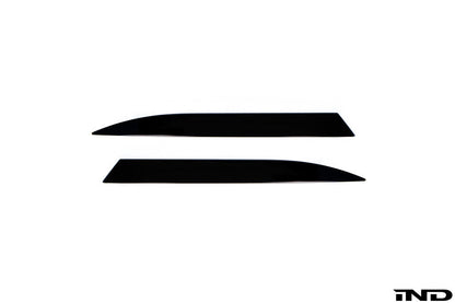 IND G01 X3 LCI Mスポーツ 塗装済みリアリフレクターセット - グロスブラック