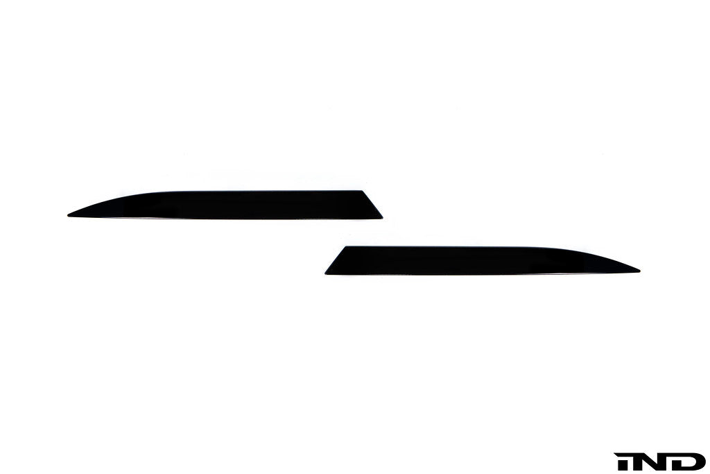 IND G01 X3 LCI Mスポーツ 塗装済みリアリフレクターセット - グロスブラック