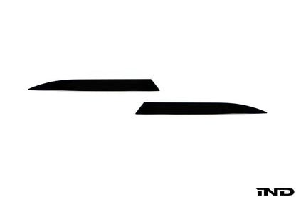 IND G01 X3 LCI Mスポーツ 塗装済みリアリフレクターセット - グロスブラック