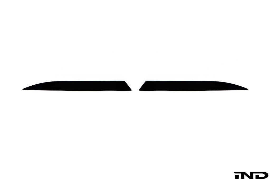 IND G01 X3 LCI Mスポーツ 塗装済みリアリフレクターセット - グロスブラック