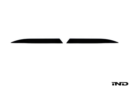 IND G01 X3 LCI Mスポーツ 塗装済みリアリフレクターセット - グロスブラック