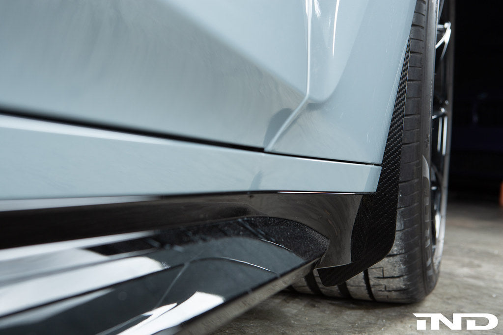 AutoTecknic G8X M3 / M4 カーボンファイバー フロントスプラッシュガードセット