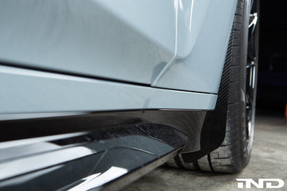 AutoTecknic G8X M3 / M4 カーボンファイバー フロントスプラッシュガードセット