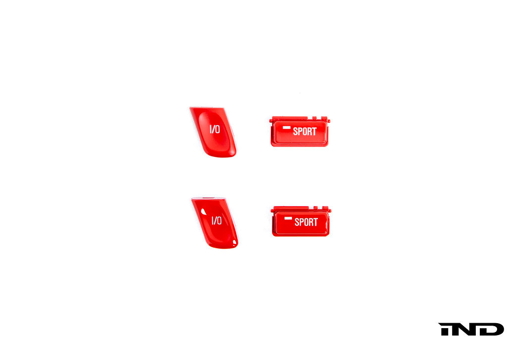 IND E46 M3 レッド スポーツモードボタン