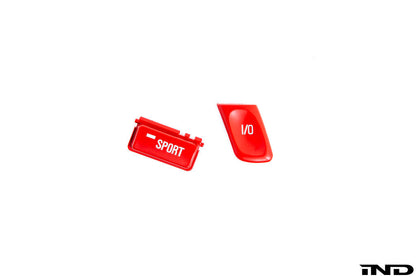 IND E46 M3 レッド スポーツモードボタン