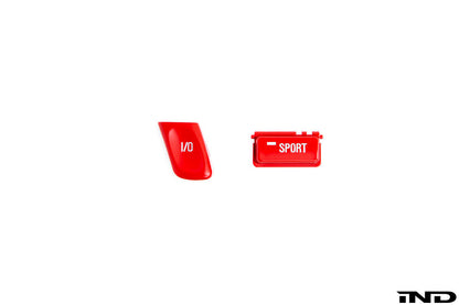 IND E46 M3 レッド スポーツモードボタン