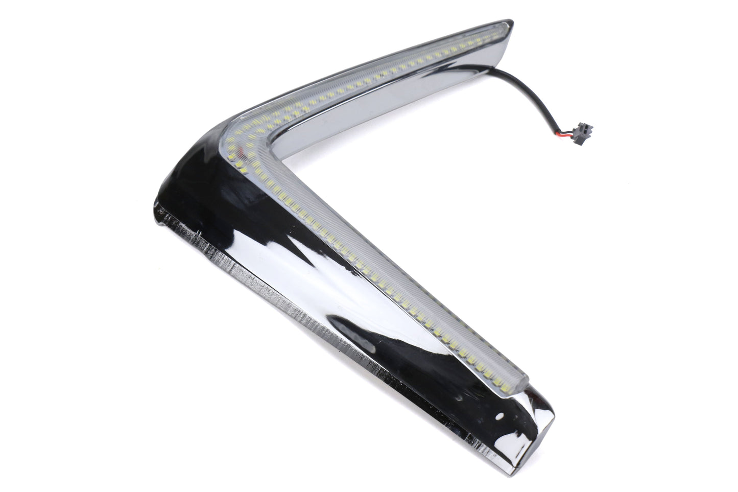 OLM GCS LED DRL フォグライトベゼルインサート - 2016-2017年モデル スバル クロストレック用