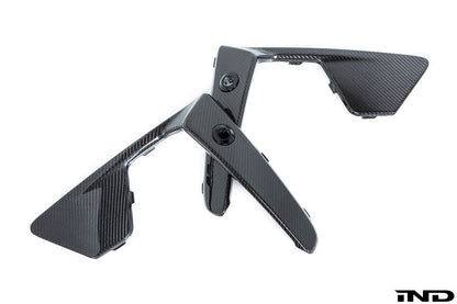 AutoTecknic F95 プレLCI X5M ドライカーボンバンパートリムセット