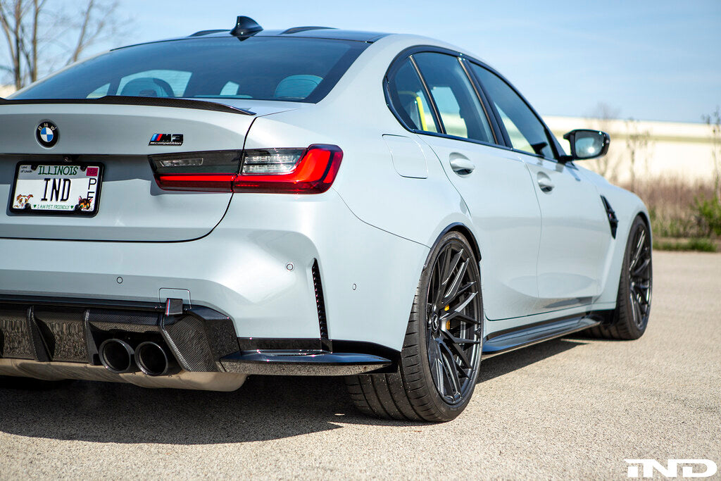 AutoTecknic G80 M3 カーボンリアホイールアーチエクステンションセット