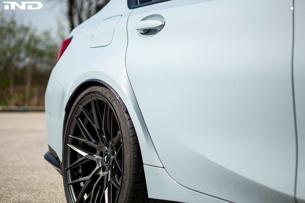 AutoTecknic G80 M3 カーボンリアホイールアーチエクステンションセット