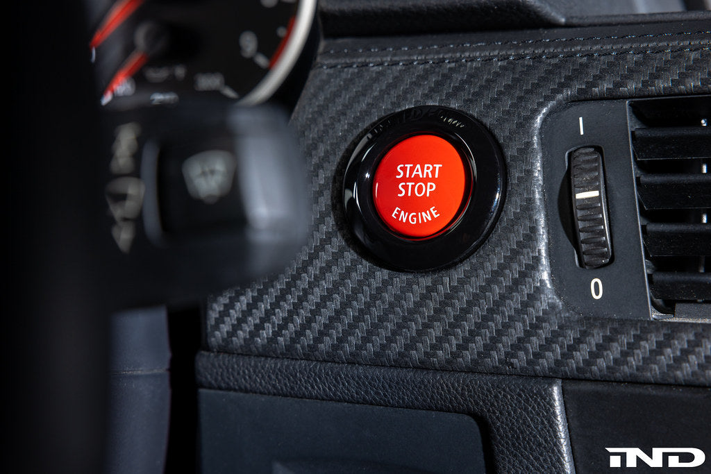 BMW E9X M3 リミテッドエディション グロスブラック イグニッションスイッチ + IND スタート/ストップボタン