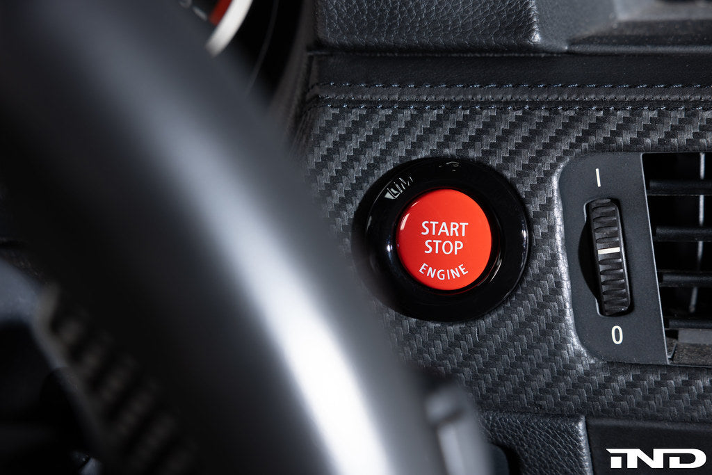 BMW E9X M3 リミテッドエディション グロスブラック イグニッションスイッチ + IND スタート/ストップボタン