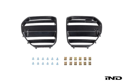 AutoTecknic G8X M3 / M4 ドライカーボン ポディウム V1 フロントグリル