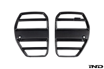 AutoTecknic G8X M3 / M4 ドライカーボン ポディウム V1 フロントグリル