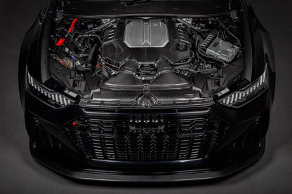 Eventuri Audi C8 RS6 / RS7 ブラックカーボンエンジンカバー