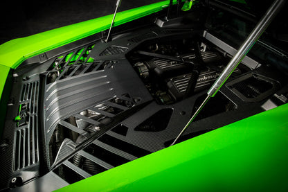 Eventuri ランボルギーニ ウラカン ブラックカーボン エンジンカバーセット