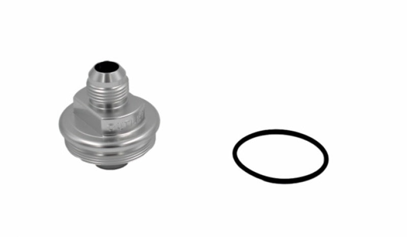 Fuelab 燃料フィルターアウトレットキャップ -10AN クリア