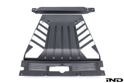 Eventuri ランボルギーニ ウラカン ブラックカーボン エンジンカバーセット