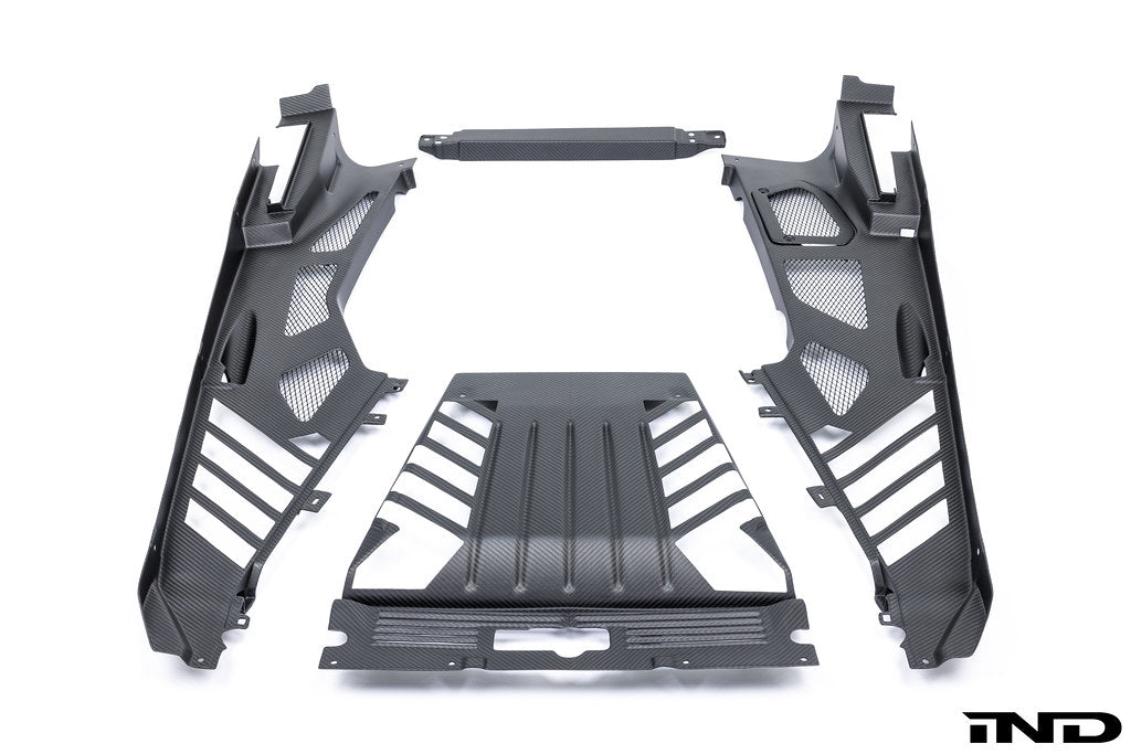 Eventuri ランボルギーニ ウラカン ブラックカーボン エンジンカバーセット