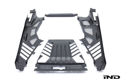 Eventuri ランボルギーニ ウラカン ブラックカーボン エンジンカバーセット