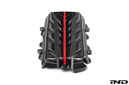 Eventuri シボレー C8 コルベット ブラックカーボン エンジンカバー