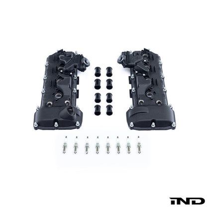 IND E9X M3 (S65) パウダーコーティングバルブカバーセット（サービスキット付き）