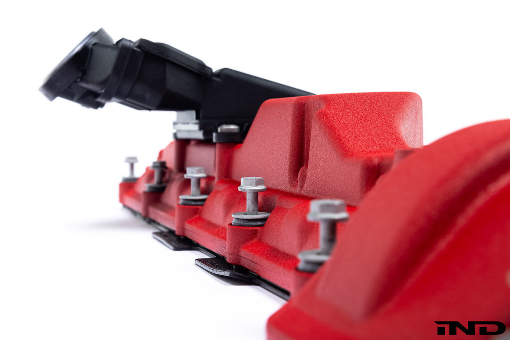 IND E9X M3 (S65) パウダーコーティングバルブカバーセット（サービスキット付き）