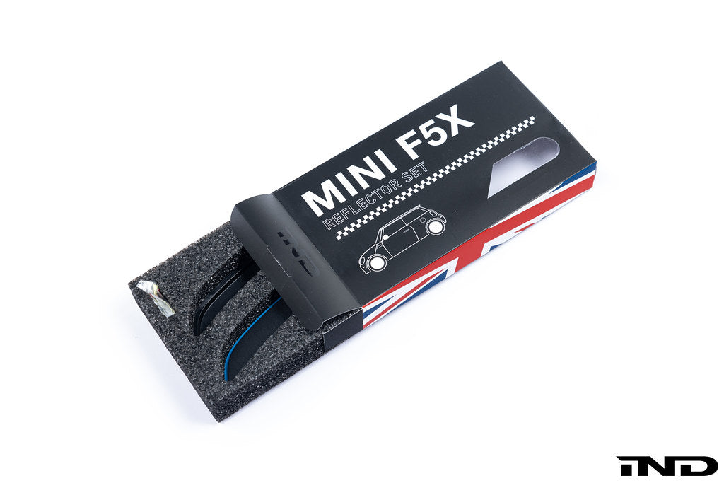 IND F5X ミニクーパー フロントリフレクター デリートセット