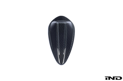 AutoTecknic G-Chassis LCI ドライカーボンルーフアンテナ - 2023+ 2x2 ウィーブ