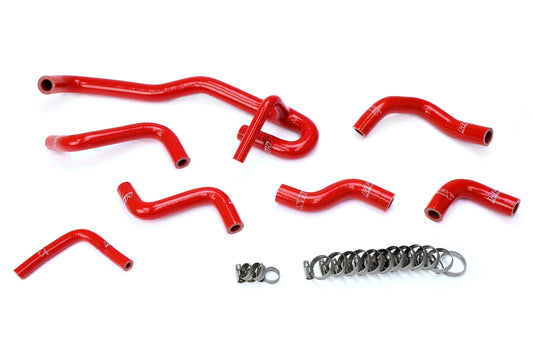 HPS シリコン ホース キット - ヒーター ホース 57-2190-RED