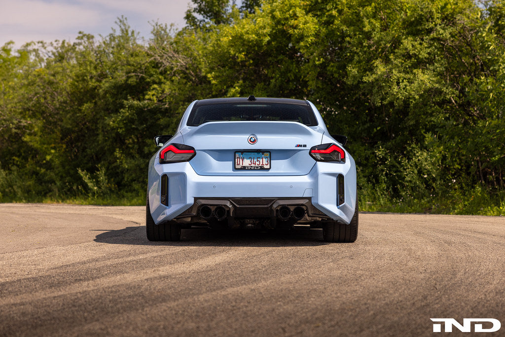 IND G87 M2 塗装済みリアリフレクターセット - グロスブラック