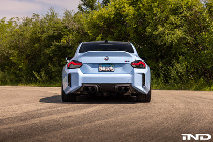 IND G87 M2 塗装済みリアリフレクターセット - グロスブラック