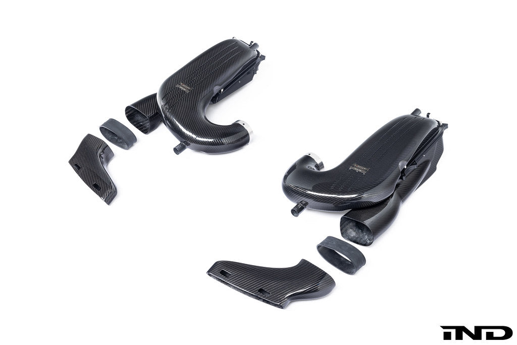 Eventuri Mercedes W205 C63 / C63S AMG ブラックカーボンインテークシステム - V2