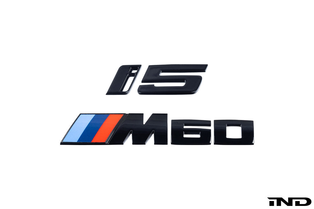 IND G60 i5 M60 塗装済みトランクエンブレム