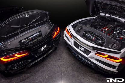 Eventuri シボレー C8 コルベット Z06 ハードトップ コンバーチブル ブラックカーボン インテークシステム