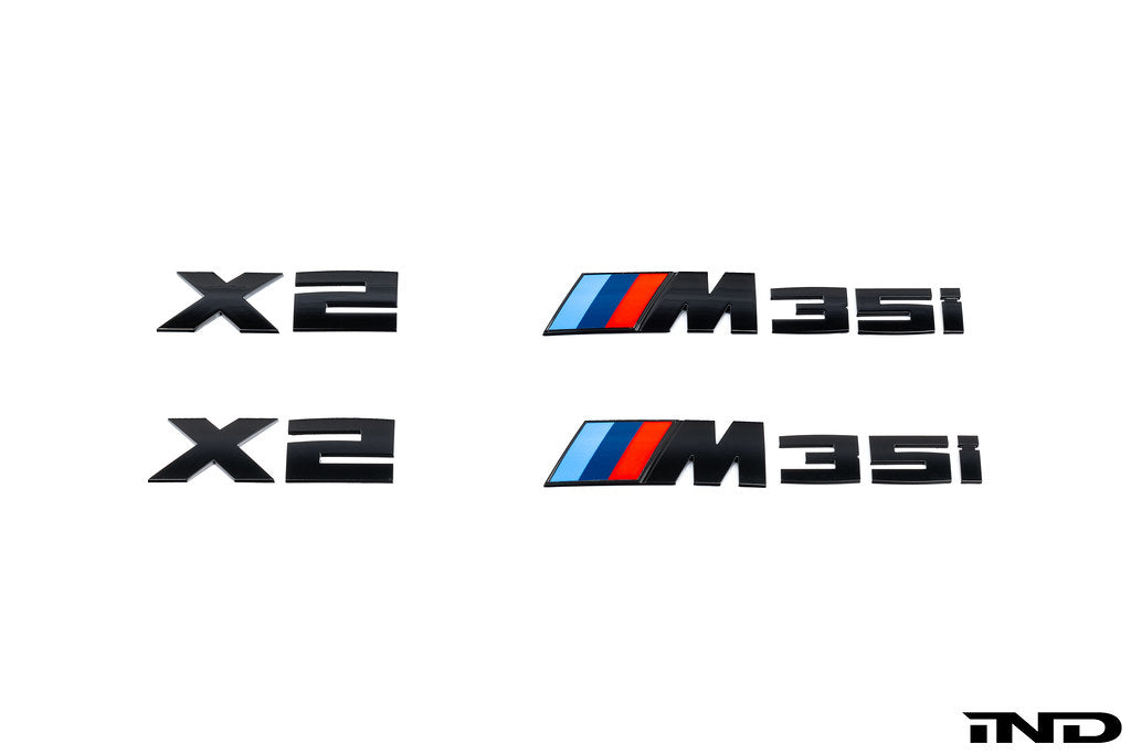 IND U10 X2 M35i 塗装済みトランクエンブレム