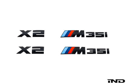IND U10 X2 M35i 塗装済みトランクエンブレム
