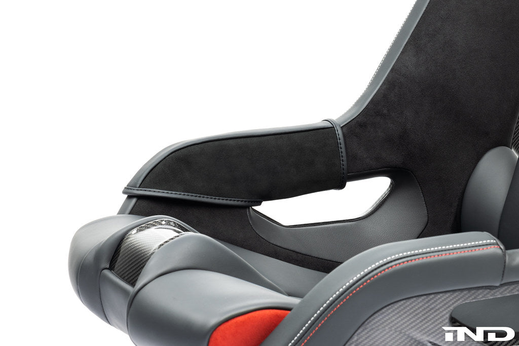 IND G82 M4 CSL カーボン フルバケットシート ボルスタープロテクターセット