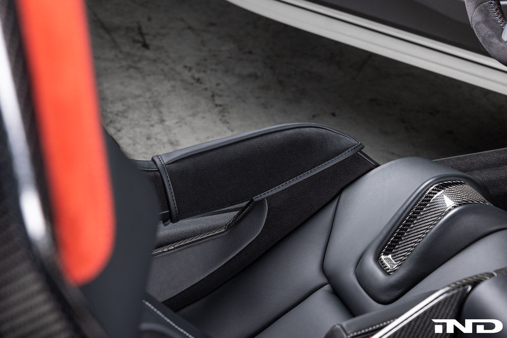 IND G82 M4 CSL カーボン フルバケットシート ボルスタープロテクターセット